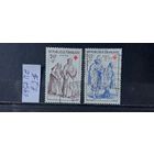 РАСПРОДАЖА ФРАНЦИЯ 1957г. Полная серия. Гаш.