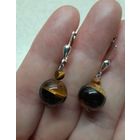 Серьги. Камень.