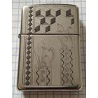ZiPPO - коллекционная SILVER Plate...  Лазерная гравировка