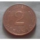 2 пфеннига, Германия 1972 J