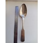 Старинная серебряная ложка 1840 года.