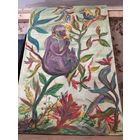 Картина холст масло Африка