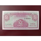 Великобритания 1 фунт 1962 (Армейский ваучер) UNC