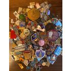 400+ значков одним лотом: 100+ спортивных, есть тяжёлые, без повторений. Старт с 1 рубля