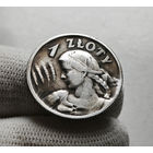 1 злотый 1925 г., Жница, Польша лот рп-12,4