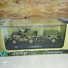 Джип с прицепом.В боксе"Карарама."1/43.