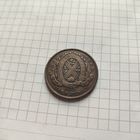 1/2 пенни (токена) 1837 года  Нижняя Канада.(провинция Квебек).