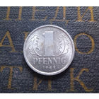 1 пфенниг 1989 (A) Германия ГДР #23 XF