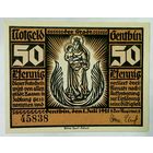 РАСПРОДАЖА!!! - ГЕРМАНИЯ ГЕНТИН (САКСОНИЯ-АНХАЛЬТ) 50 пфеннигов 1921 год - UNC!