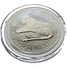 Австралия, 1 доллар 2010 Год Тигра. Интересная монета в коллекцию.