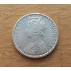 Британская Индия, рупия 1890 г., серебро 0.917, Виктория (1837-1901)