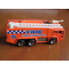 Airport Fire Truck Matchbox Made in Thailand 1992 .