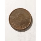 Финляндия 5 пенни 1972
