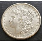 1 доллар 1898 США, ДОЛЛАР МОРГАНА . UNC.Яркий штемпельный блеск