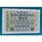 10000000  марок 1923  REICHSBANKNOTE  Веймарская республика  Берлин ZEHN MILLIONEN MARK