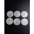 Сборный лот полтораков 1621-1626 год . (6 монет)     (25)