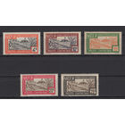 Французский Нигер 1927**  Верблюды, часть серии 5 марок