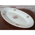 Блюдо для рыбы (селедочница). СССР. Конаковский фаянсовый завод им. Калинина (Конаково). 1962-1974 гг.