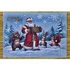 Открытка новогодняя. Чистая 10х15 см.