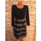 Интересное платье на 46 размер, новое с этикеткой. Есть некоторые дефекты, которые легко исправить. Длина 80 см, ПОталии 39 см, длина рукава 53 см. Покупала в Москве. Необходимо заменить собачку (рубл