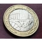 Великобритания 2 фунта, 2006 200 лет со дня рождения Изамбарда Кингдома Брюнеля - Королевский мост Альберта