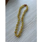 Бусы СССР, имитация янтаря.