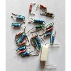 Резисторы (в т.ч. Fuse-резисторы - см. список) за 110 ШТ