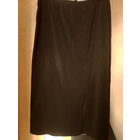 Длинная черная юбка,46-50 р