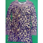 ТУНИКА СУПЕР СТРЕЧ .ЛЕОПАРД. ЗАМОЧКИ
