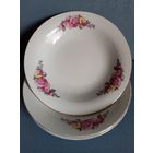 Тарелка 3 шт глубокая Colditz ГДР одним лотом