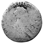 Российская Империя (Россия). 1 гривенник (10 копеек) СПБ. Екатерина ІІ. Серебро.