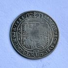 Монета СЕРЕБРО Польша ОРТ 18 грошей 1658 год ЯН КАЗИМИР РЕДКИЙ