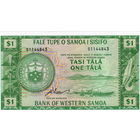 Самоа, 1 тала, 1967 (2020) г., UNC, переиздание, не частый