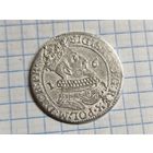 Орт 1624 г. Сигизмунд. С рубля.