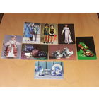 Календарики 1981 Минлегпром РСФСР. Журнал "Мода". Малый тираж. 8 шт. одним лотом