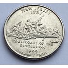 25 центов 1999 г. Нью-Джерси, США