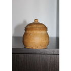 Деревянная вареница с крышкой.