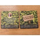 Подставка под пиво "Zatecky Gus" No 1 /Беларусь/