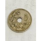 Бельгия 5 сентим 1924