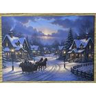 Открытка новогодняя чистая 10х15 см.