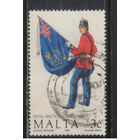 Мальта 1991 Униформы Офицер Временного королевского полка национальной обороны #859