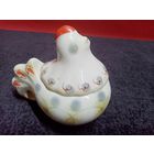 С рубля без мц. статуэтка "курочка" 9х9х7см. как шкатулка или для специй.