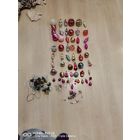 Елочные игрушки СССР плюс гирлянда снежинка  самая привлекательная цена трёхдневный аукцион
