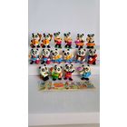 Полная коллекция ПЛЮС 4 ВАРИАНТНЫЕ ФИГУРКИ киндер сюрприз Панды Panda Party, 1994 г.