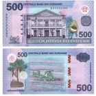 Суринам 500 долларов 2024 год UNC НОВИНКА