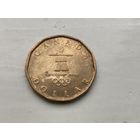 Канада 1 доллар 2010 Олимпиада в Ванкувере