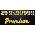 Красивый номер Premium 29 9x99999