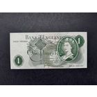 1 фунт  1970-1977 года. Великобритания.  аUNC.  Распродажа.