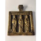 РЕДКАЯ Икона "R8" МУЧЕНИЦЫ ПАРАСКЕВА, ЕКАТЕРИНА И ВАРВАРА