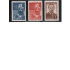 СССР-1945, (Заг.886-888),  **   , А.Попов (полная серия)